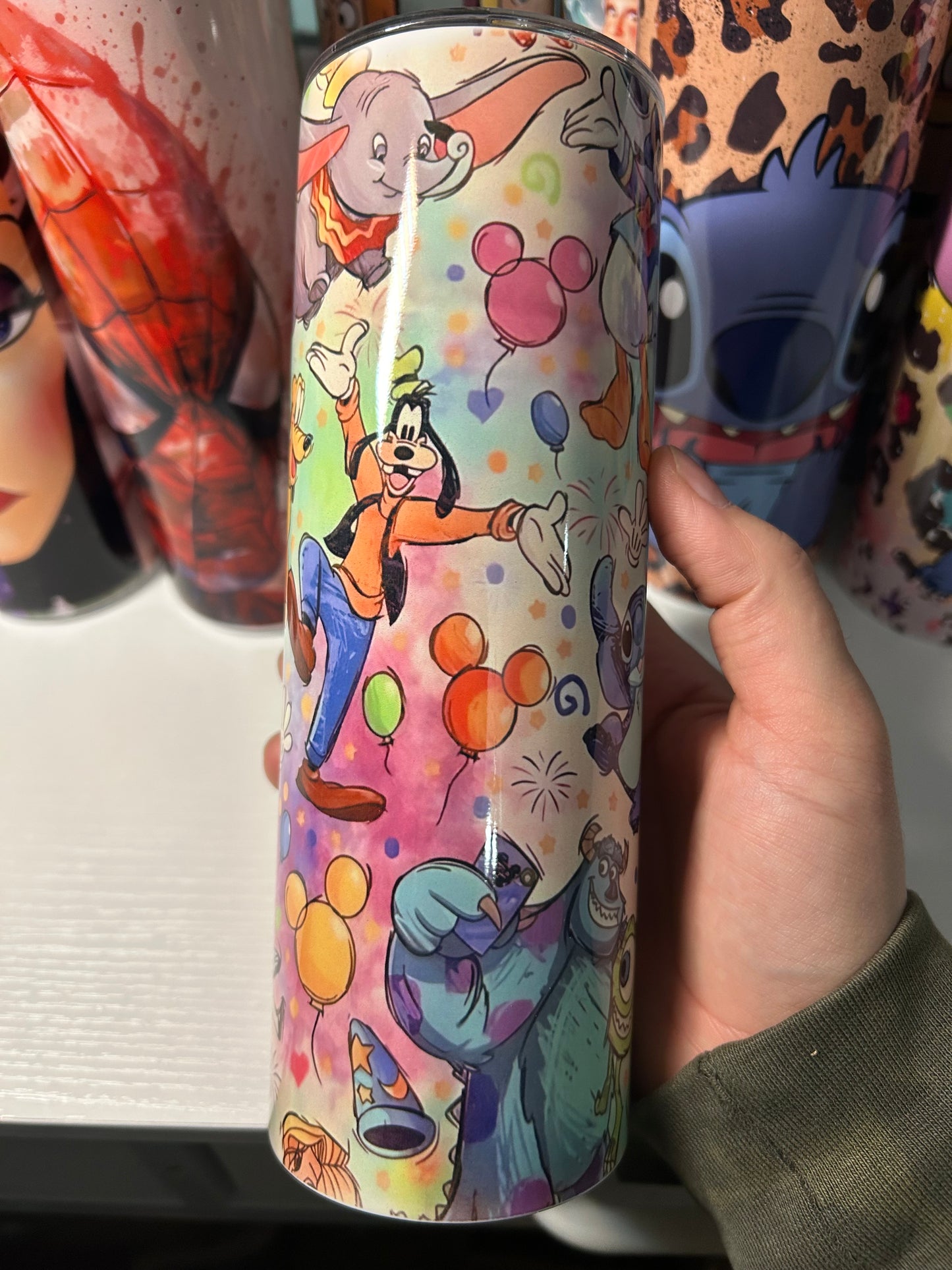 20oz Disneyworld Themed Skinny Tumbler