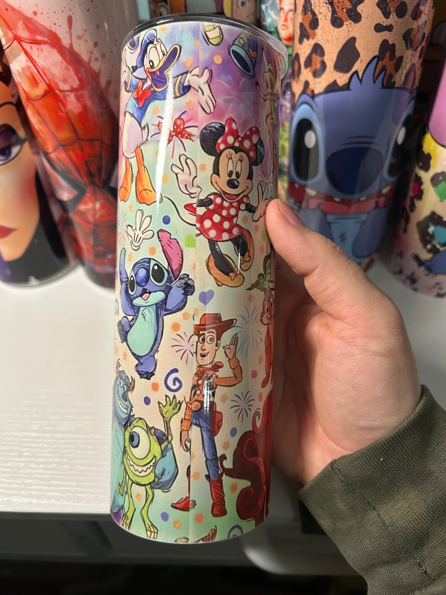 20oz Disneyworld Themed Skinny Tumbler