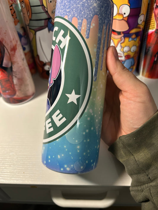 20oz Starbucks Stitch Skinny Tumbler
