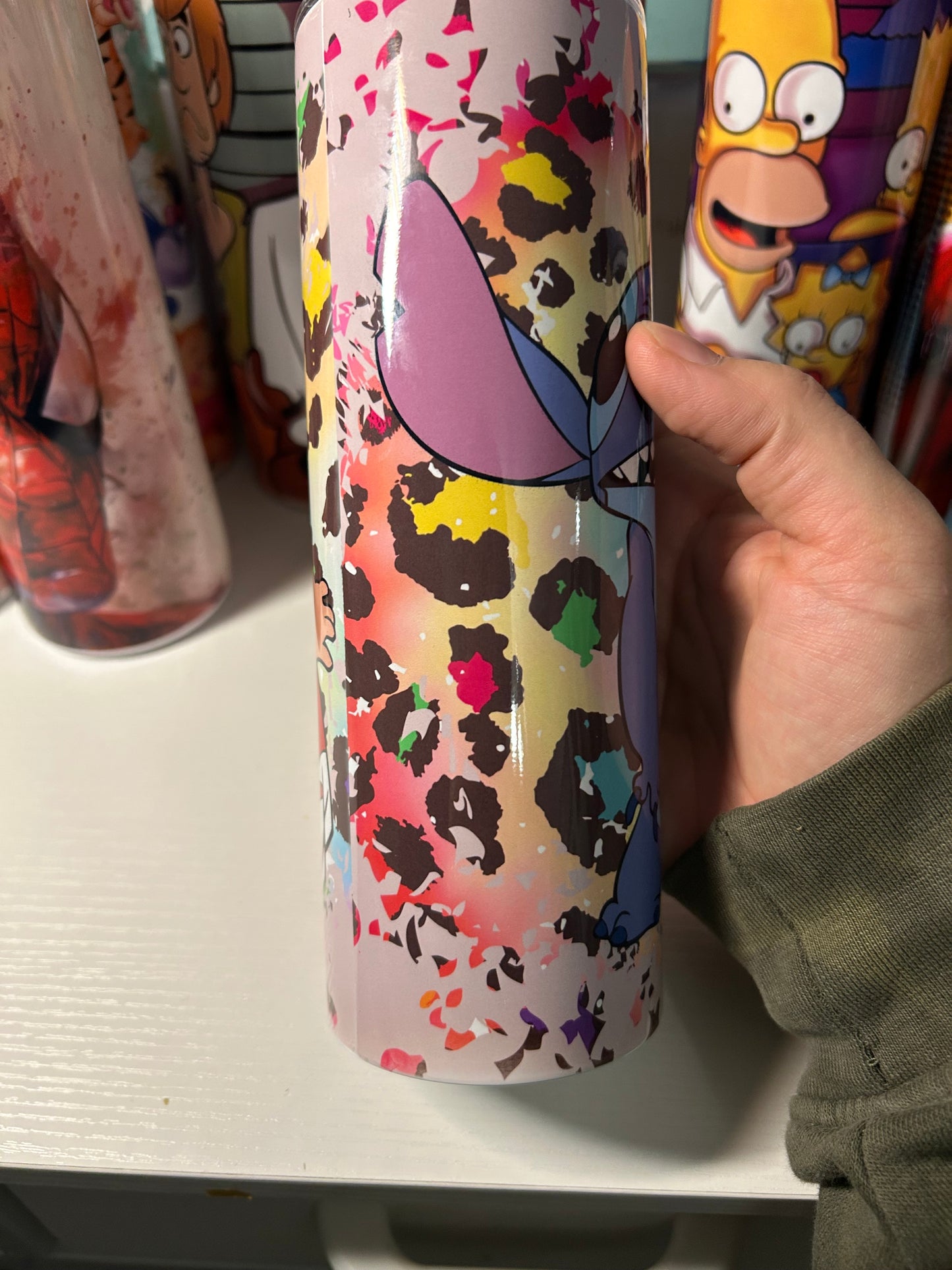 20oz Lilo and Stitch Skinny Tumbler